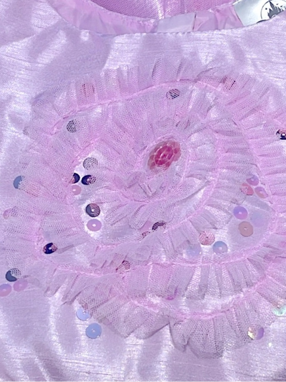 Disney Parks Belle Princess Dress 5/6 Pink Sequin Tutu Beauty & Beast Costume - Picture 9 of 12